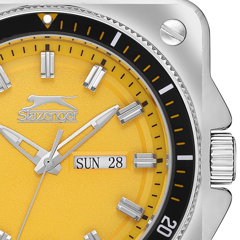 Slazenger Gents Master-Square solid Steel Watch - SL.9.2232.1.07