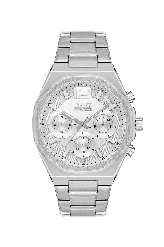 Slazenger Gents Multi Function Solid stainless steel  Watch - SL.9.2106.2.01