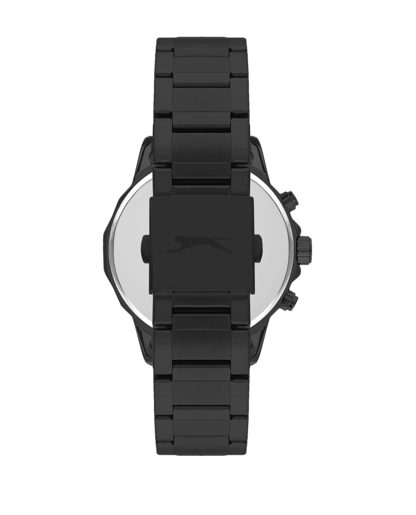 Slazenger Solid Black Gents Multi Function stainless steel  Watch - SL.9.2216.2.05