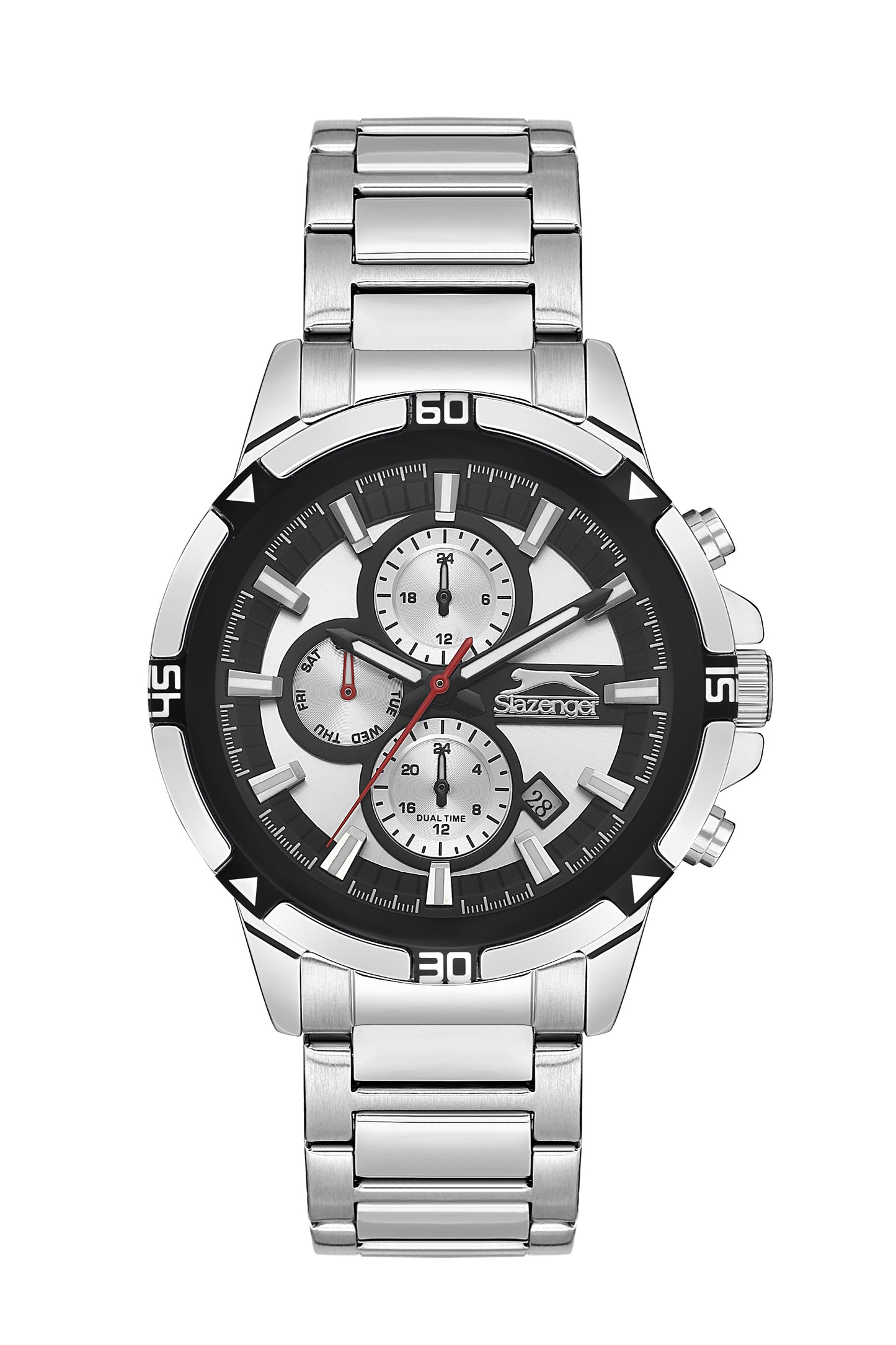 Slazenger Gents Multi Function solid stainless steel  Watch - SL.9.2249.2.01