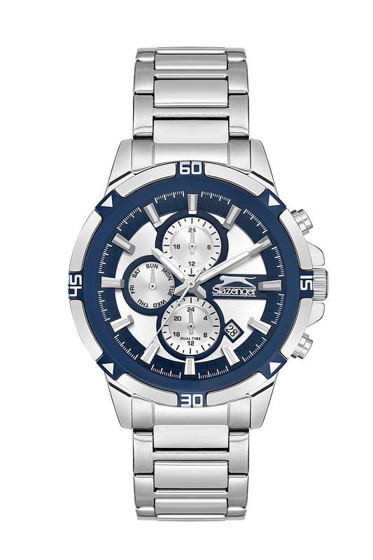 Slazenger Gents Multi Function solid stainless steel  Watch - SL.9.2249.2.02