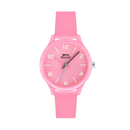 Slazenger Pink Silicone Strap Watch - SL.9.6371.3.06