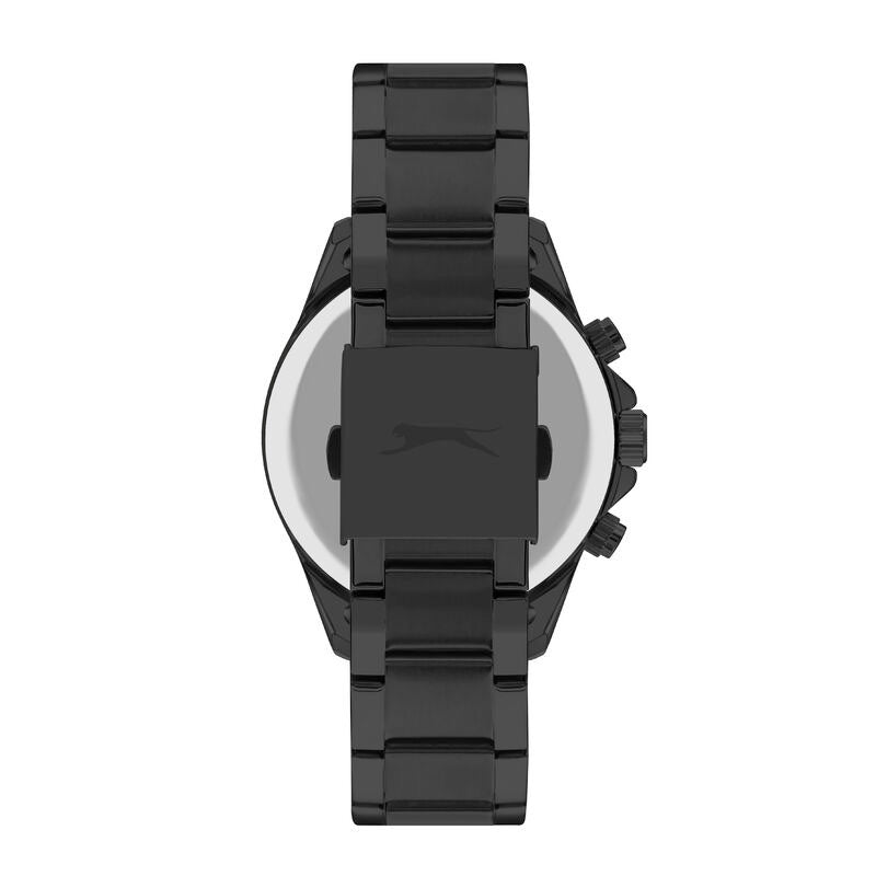 Slazenger Chronograph Black Stainless Steel Bracelet Watch - SL.9.2065.2.02
