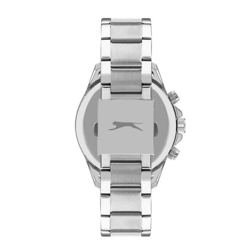 Slazenger Chronograph Silver Stainless Steel Bracelet Watch - SL.9.2065.2.03