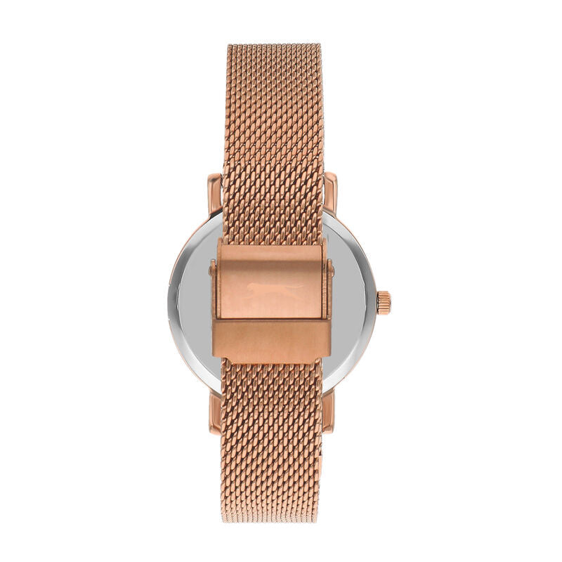 Slazenger Rose Gold Stainless Steel Watch - SL.9.2053.3.03
