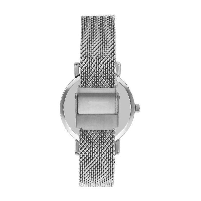 Slazenger Camillia Crystals Silver Stainless Steel Bracelet Watch - SL.09.2053.3.05